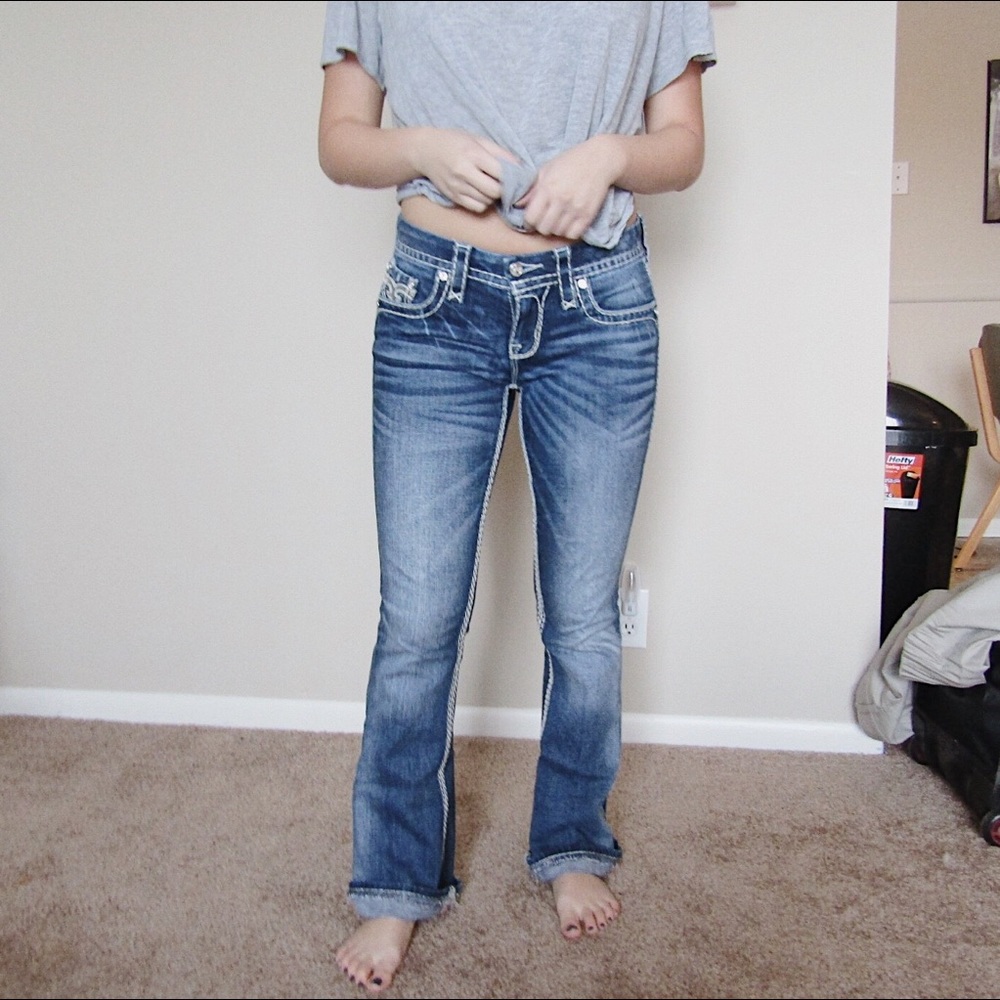 Rock Revival "Vika" Boot Cut Jeans Size 26